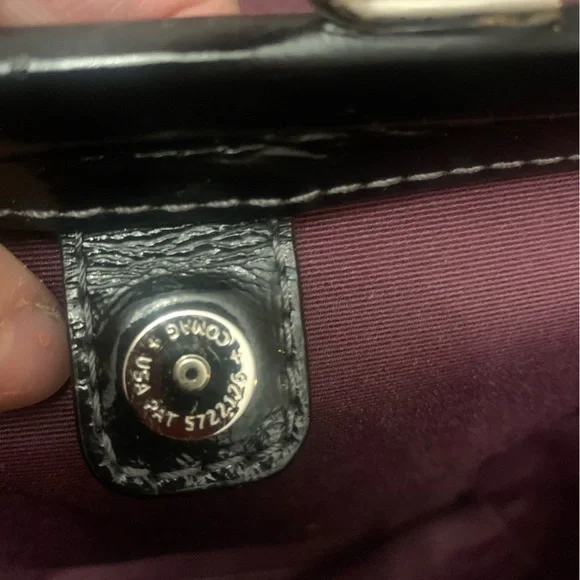 Coach Black Monogram Shoulder Bag - Picture 4 of 9